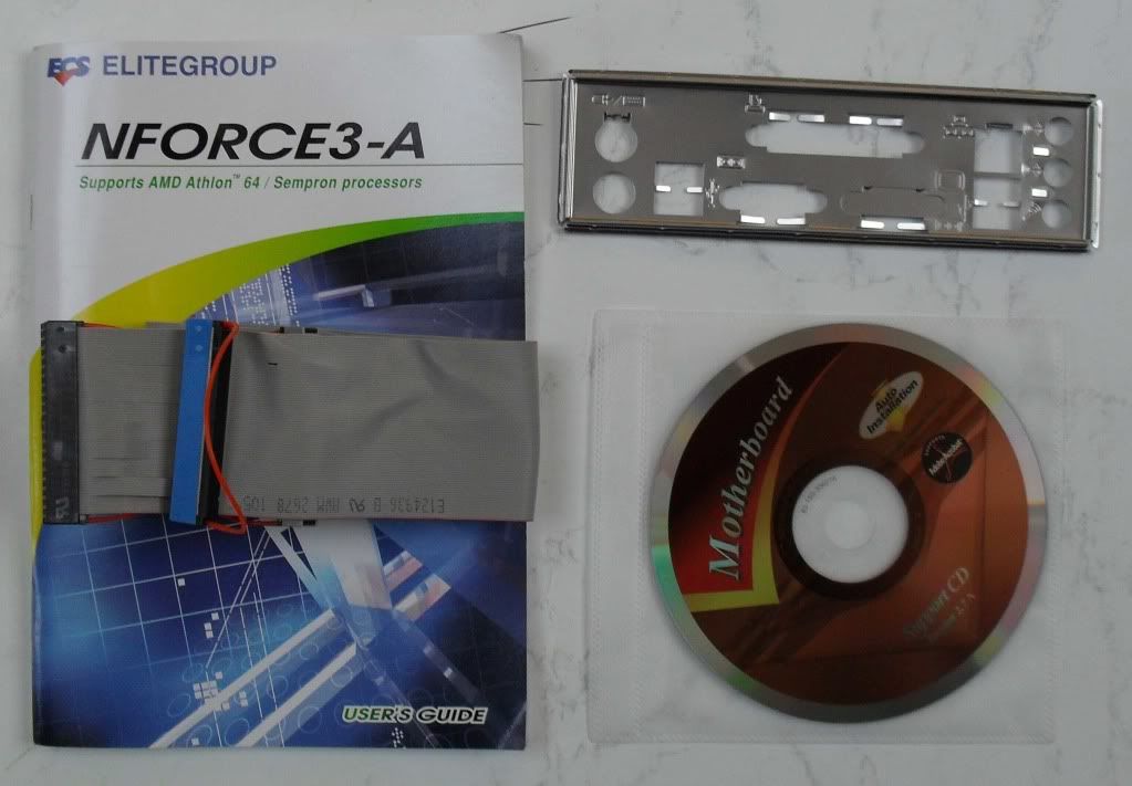 Ecs Nforce3 A939 Motherboard Amd Sempron Cpu Bundle Agp Ebay